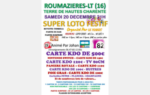 LOTO DU 20 DECEMBRE 2025